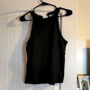 Black Halter Top